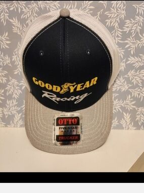 OTTO Goodyear Racing Trucker Cap